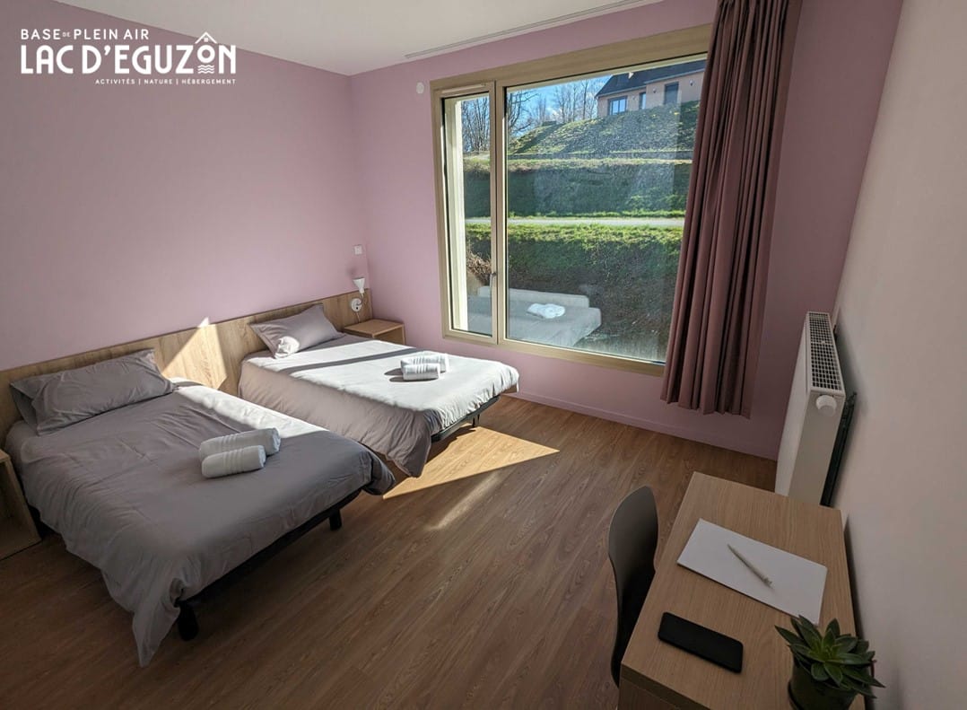 Chambre de 2 BPA lac Eguzon