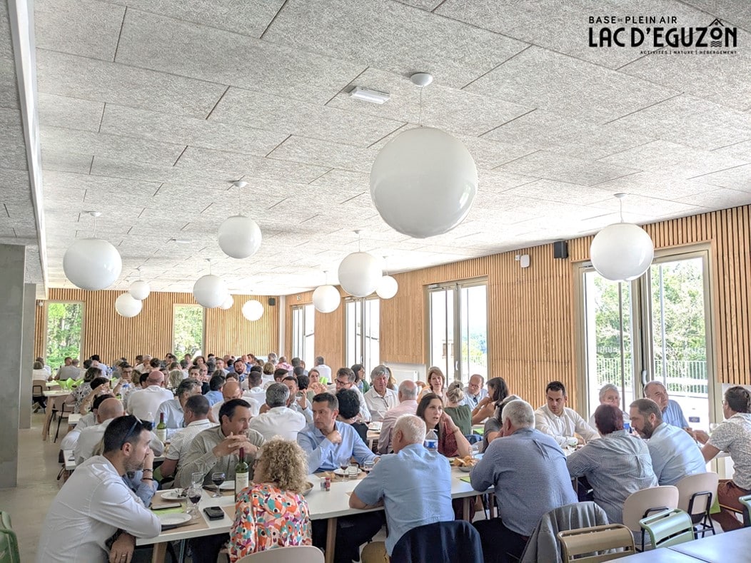 salle de restauration, restaurant, BPA lac Eguzon
